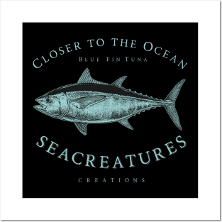 Blue Fin Tuna Posters and Art